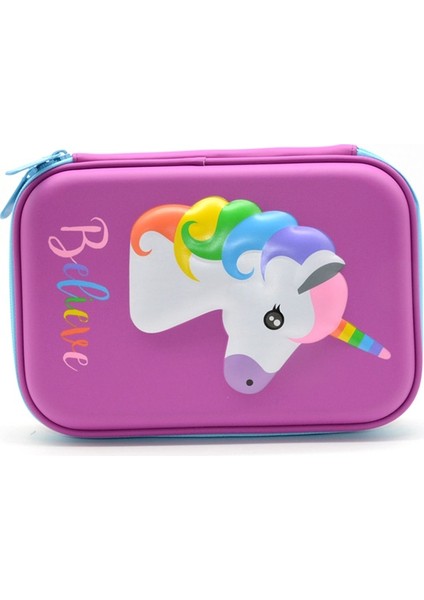 H Tarzı Unicorn Kalem Kutuları Kawaool Kalem Kutusu Öğrenci Kalem Kutuları Kırtasiye Trousse Scolaire Okul Malzemeleri Sevimli Kalem Kutusu (Yurt Dışından)