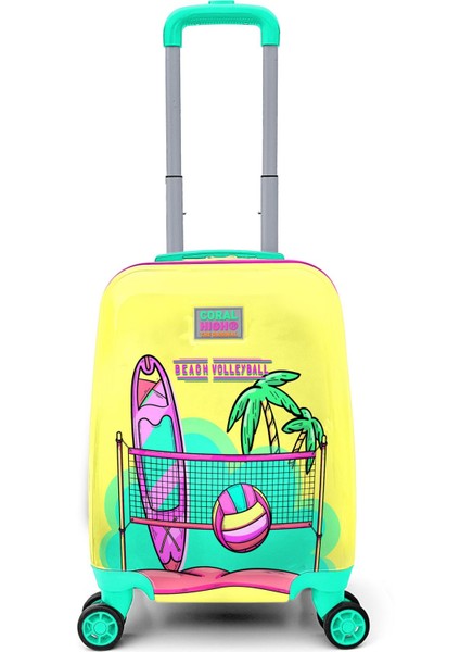 Kids Beach Voleybol Desenli Çocuk Valizi 16781