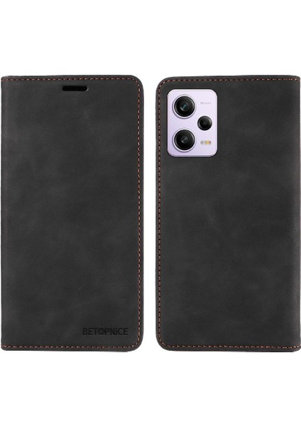 Xiaomi Redmi Not 12 Pro Artı Folio Cüzdan Koruyucu Pu Deri (Yurt Dışından)