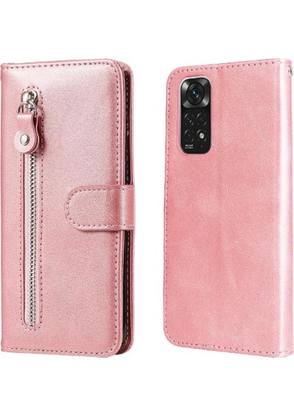 Xiaomi Redmi Not 11 Için Kılıf 4g Kart Yuvası Sahipleri Deri Koruyucu (Yurt Dışından)