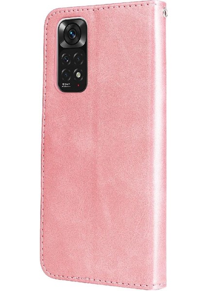 Xiaomi Redmi Not 11 Için Kılıf 4g Kart Yuvası Sahipleri Deri Koruyucu (Yurt Dışından)