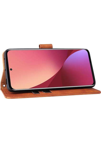 Kart Tutucu Kickstand Koruyucu Kapak Kartı ile Xiaomi 12 Lite Için Kılıf (Yurt Dışından)