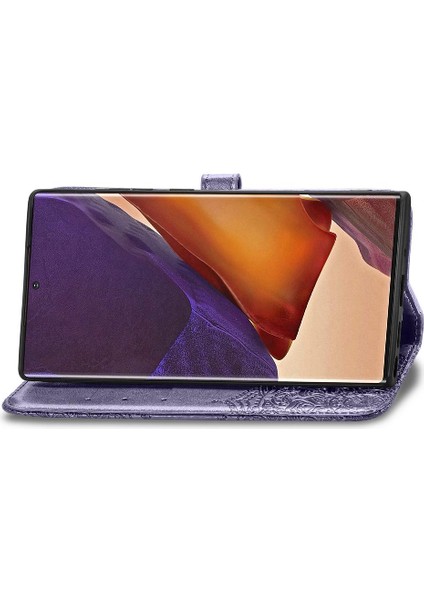 Samsung Not 20 Için Kılıf Ultra Basit Iş Deri Kılıf Kapak Çevirin (Yurt Dışından) modelleri