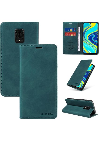 Xiaomi Redmi Not 9s Için Kılıf Folio Cüzdan Manyetik Koruyucu Pu Deri (Yurt Dışından)