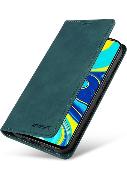 Xiaomi Redmi Not 9s Için Kılıf Folio Cüzdan Manyetik Koruyucu Pu Deri (Yurt Dışından)