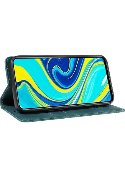 Xiaomi Redmi Not 9s Için Kılıf Folio Cüzdan Manyetik Koruyucu Pu Deri (Yurt Dışından)