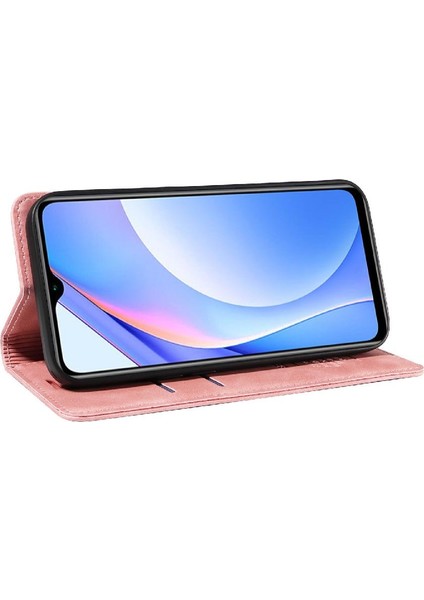 Xiaomi Redmi Not 9 Için Kılıf Pu Deri Folio Cüzdan Koruyucu Manyetik (Yurt Dışından)