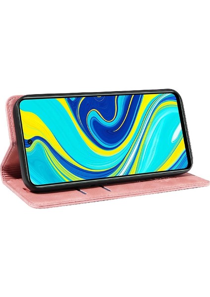 Xiaomi Redmi Not 9s Için Kılıf Folio Cüzdan Manyetik Koruyucu Pu Deri (Yurt Dışından)