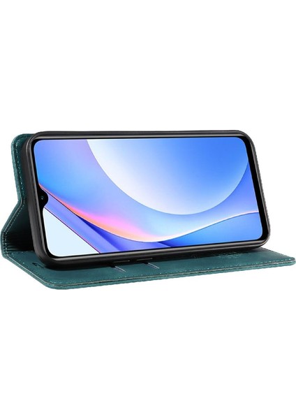 Xiaomi Redmi Not 9 Için Kılıf Pu Deri Folio Cüzdan Koruyucu Manyetik (Yurt Dışından)