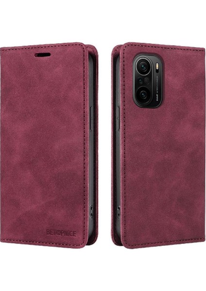 Xiaomi Mi 11I Folio Cüzdan Pu Deri Manyetik Koruyucu Kılıf (Yurt Dışından)