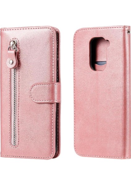 Xiaomi Redmi Not 9 Için Kılıf Fermuar Koruyucu Kapak Kart Yuvası Tutucular (Yurt Dışından)