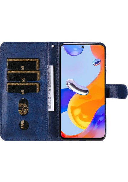 Xiaomi Redmi Not 11 Pro Deri Fermuar Koruyucu Kapak Kartı (Yurt Dışından)