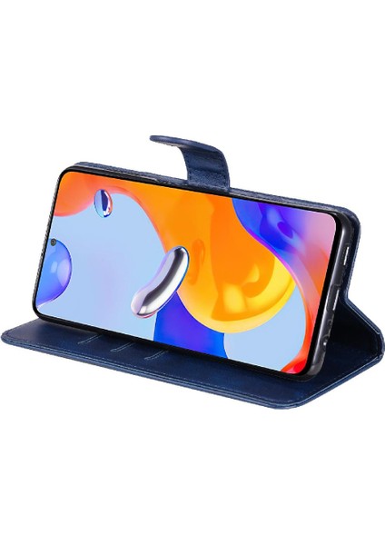Xiaomi Redmi Not 11 Pro Deri Fermuar Koruyucu Kapak Kartı (Yurt Dışından)