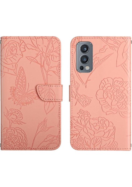 Bilek Kayışı ile Oneplus Nord 2 Için Kılıf Anti-Damla Koruma Darbeye (Yurt Dışından)