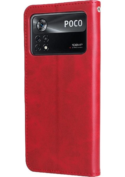 Xiaomi Poco X4 Pro 5g Deri Kart Yuvası Tutucular Fermuar Kapak (Yurt Dışından)