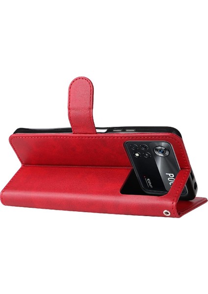 Xiaomi Poco X4 Pro 5g Deri Kart Yuvası Tutucular Fermuar Kapak (Yurt Dışından)
