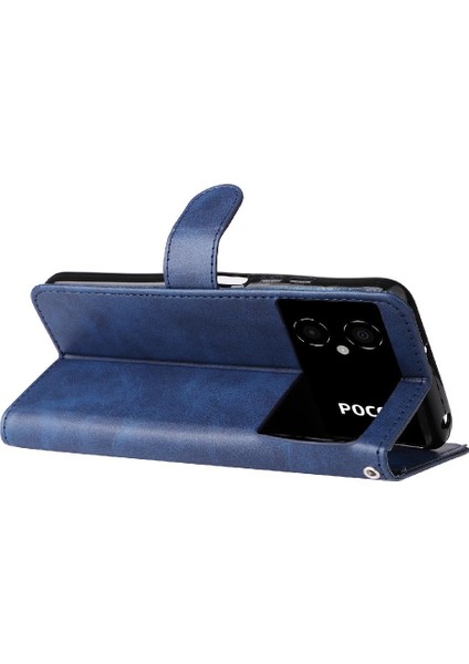 Xiaomi Poco C40 Fermuar Koruyucu Kapak Kart Yuvası Tutucular Deri (Yurt Dışından)
