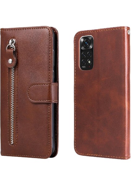 Xiaomi Redmi Not 11S Için Kılıf Deri Koruyucu Kapak Kart Yuvası Tutucular (Yurt Dışından)