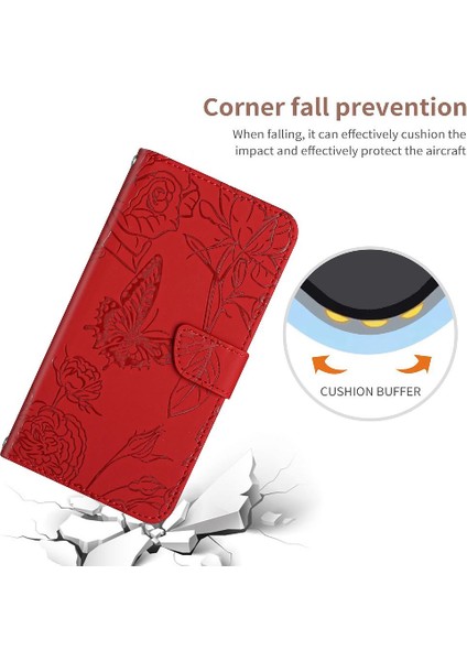 Oneplus Nord Ce2 5g Anti-Damla Koruma Bilek Kayışı ile Çiçekler (Yurt Dışından)
