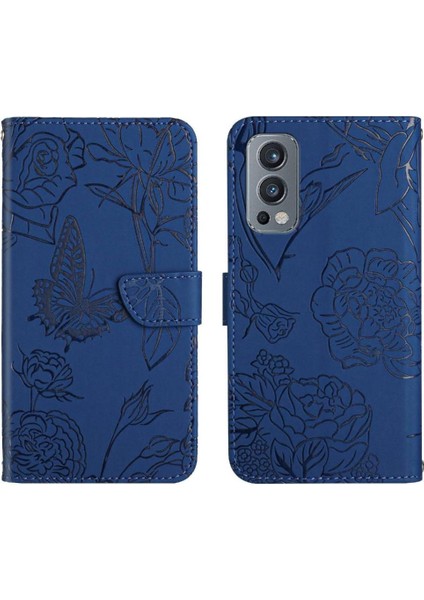 Bilek Kayışı ile Oneplus Nord 2 Için Kılıf Anti-Damla Koruma Darbeye (Yurt Dışından)