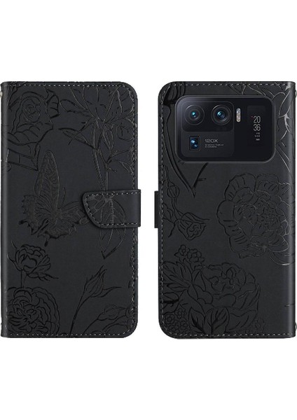 Xiaomi 11 Için Kılıf Bilek Kayışı ile Ultra Anti-Damla Koruma Çiçekler ve (Yurt Dışından)