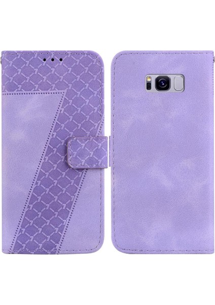 Samsung Galaxy S8 Artı Kart Yuvası Fonksiyonu Için Telefon Kılıfı Cüzdan Flip Folio (Yurt Dışından)