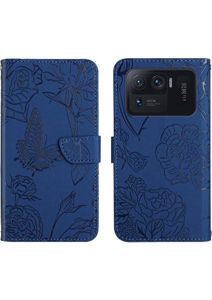 Xiaomi 11 Için Kılıf Bilek Kayışı ile Ultra Anti-Damla Koruma Çiçekler ve (Yurt Dışından)