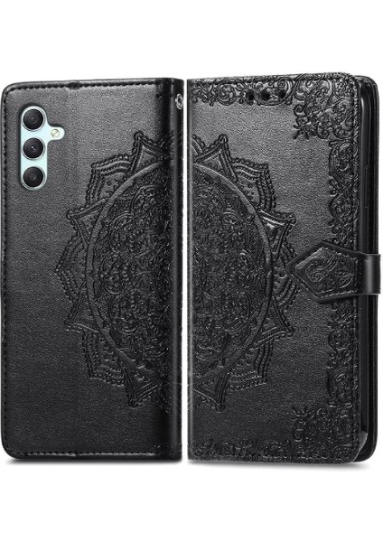 Samsung A34 5g Için Kılıf Zarif Desen Deri Kılıf Darbeye Çevir (Yurt Dışından)