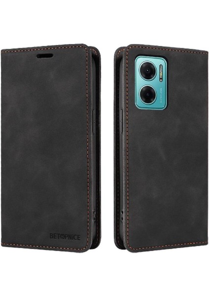 Xiaomi Redmi Not 10 Için Kılıf 5g Koruyucu Folio Cüzdan Manyetik Pu (Yurt Dışından)