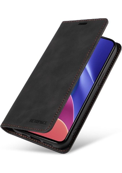 Xiaomi Mi 11I Folio Cüzdan Pu Deri Manyetik Koruyucu Kılıf (Yurt Dışından)