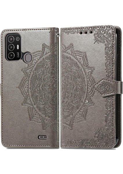 SZY Mall Zte Blade Simple Basit Iş Zarif Desen Deri Kılıf Flip Case (Yurt Dışından)