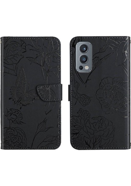 Bilek Kayışı ile Oneplus Nord 2 Için Kılıf Anti-Damla Koruma Darbeye (Yurt Dışından)
