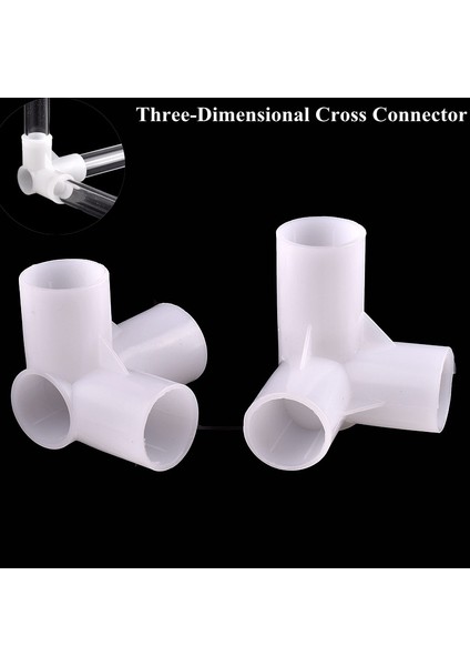 Iç Çap 16MM Stili 5 Adet 2~~25MM Çapraz 3D Üç Boyutlu Konnektör Sulama Sulama Su Borusu 4 Yönlü Ortak Bahçe Dıy Raf Tüp Ek Parçaları (Yurt Dışından) fiyatları