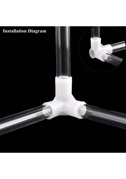 Iç Çap 16MM Stili 5 Adet 2~~25MM Çapraz 3D Üç Boyutlu Konnektör Sulama Sulama Su Borusu 4 Yönlü Ortak Bahçe Dıy Raf Tüp Ek Parçaları (Yurt Dışından) indirimleri