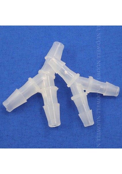 3,8 mm Pagoda Stili 100 Adet 200~ Y-Tipi Tee Connectorlaste Sppliters Akvaryum Balık Tankı Hava Pompası Hortum Distribütör Konnektörü (Yurt Dışından)