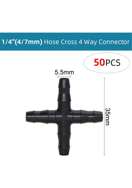 P-50PCS Tarzı '' Hortum Damla Sulama Desteği Stakeape Kanca Boru Sabit Gövde Tutucu Bahçe Sulama Damlatıcı Yağmurlama Braketi (Yurt Dışından)