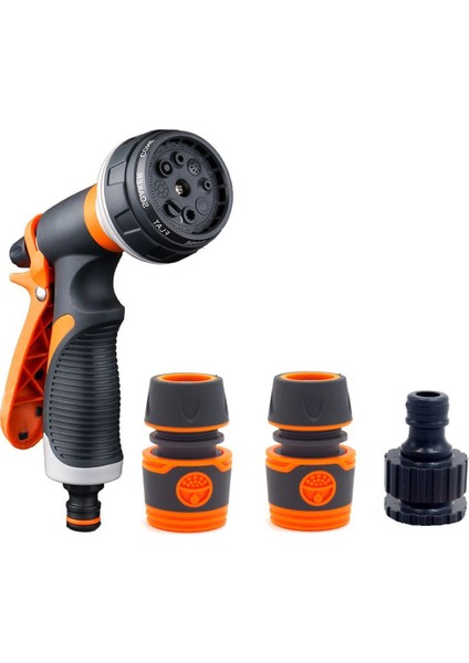 Bir Stil 2021 Yeni 4 Adet Su Nozulu Kafa Bahçe Sulama Hortumu Sprinkler Araba Yıkama Tampon Hortumu Püskürtücü Bahçe Araba Araba Yıkama Kiti Ab Kullanımı (Yurt Dışından)