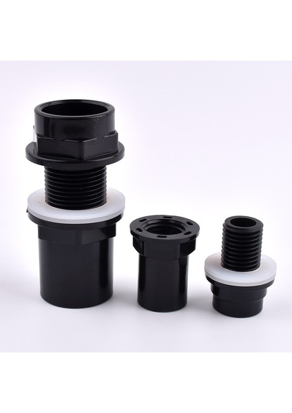Iç Çap 40MM Stili 5 Adet Id 20 ~ 50MM Siyah Pvc Boru Akvaryum Kalınlaşmak Balık Tankı Konnektörü Su Deposu Giriş Çıkışı Ortak Drenaj Upvc Boru Adaptörü Parçaları (Yurt Dışından) modelleri