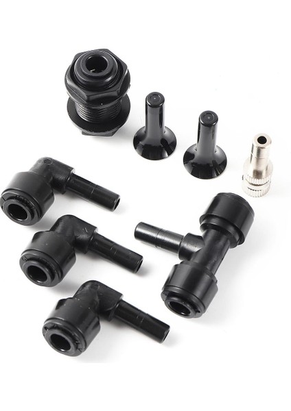 0,5 mm Takım Stili Mini Sera Buğulanma Memesi Kiti Sürüngenler Yağmur Ormanı Tankı Akvaryum Sisleyici Püskürtücü 360 ° Dönen Soğutma Nem Peyzaj (Yurt Dışından) indirimleri