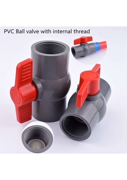 Kadın Konu 1.5 Stili 1 Bilgisayar ,3 Inç Pvc Boru Dişi Dişli Vana Akvaryum Bahçe Sulama Küresel Vana Balık Tankı Su Borusu Vana (Yurt Dışından) fiyatları