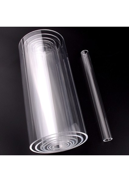 Dış Çap 63MM Stili 2 Adet ~ Şeffaf Akrilik Akvaryum Balık Tankı Pleksiglas Su Temini Tüp Bahçe Sulama Sulama Armatürleri 20CM (Yurt Dışından) indirimleri