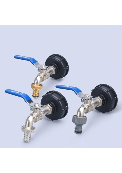 No.1 Tarzı Yüksek Li S60*6 Ila '''' Ibc Tank Adaptörü Kaba Dişli Bahçe Hortumu Connectl Vana Bağlantı Parçaları (Yurt Dışından)