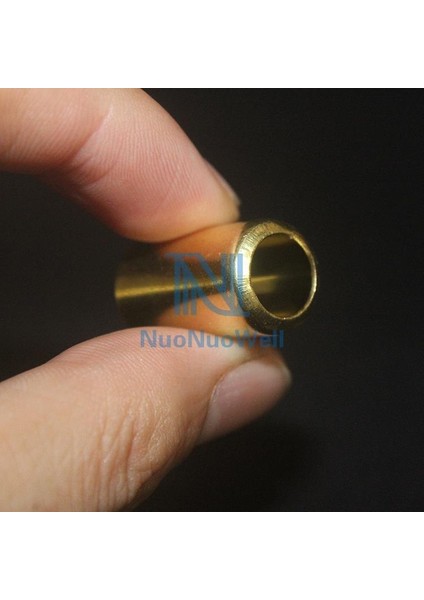 11.5mm 20 Adet Stil Yüksek Basınçlı Boru Sıkma Aksesuarları mm Brae Konnektör Hortum Sıkma Aletleri Bakır Kovanlı Boru Egzoz Konnektörü (Yurt Dışından)