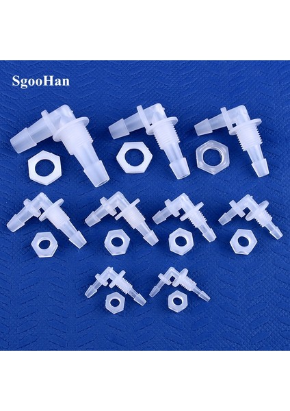 9.5-G3I8-9.5 Stili 20 Parça 5~ Altıgen Somun M6~g Agoda Dirsek Konnektörleri Akvaryum Tankı Hava Pompası Hortum Bağlantıları Sulama Boru Ek Parçaları (Yurt Dışından) fiyatları