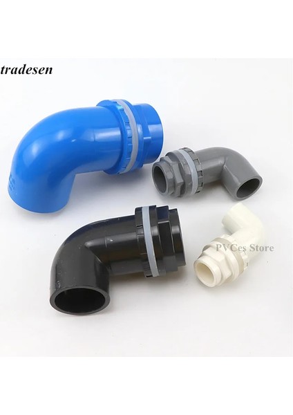 Beyaz Stil ID50MM I.D20~50MM Pvc Akvaryum 90° Dirsek Drenaj Konnektörü Balık Tankı Taşma Derzleri Su Giriş Çıkışı Besleme Borusu Drenaj Bağlantı Parçaları (Yurt Dışından) fırsatları