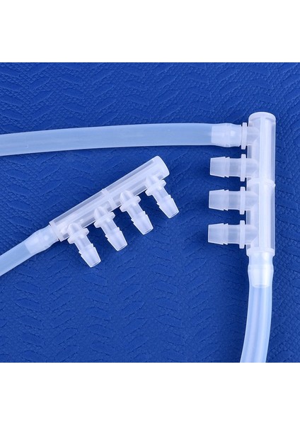 3,2 mm Stili 50 Parça 5~.4~ Pp Eşit Çaplı 5 Yollu Konnektör Akvaryum Tankı Hava Pompası Hortum Bağlantısı Bahçe Sulama Sistemi Boru Pagoda Bağlantıları (Yurt Dışından) modelleri