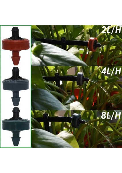 SPL11-106-25PCS Stili Sprycle L 4l 8l Basınç Dengeleyici Yayıcı Damlatıcı Kendi Kendini Temizleyen Damla Sulama Suyu Regülatörü E Hortum Delgeç (Yurt Dışından)