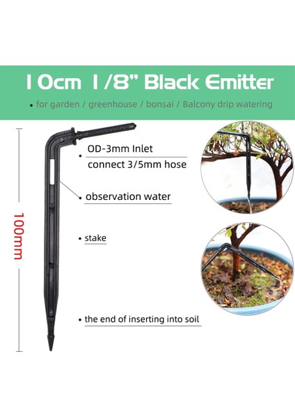 M Tarzı Damla Sulama Yağmurlama Yolu Su Borusu Bağlantı Hortumu Bükme Ok Yayıcı Damlatıcı Bahçe Sulama Bağlantı Parçası (Yurt Dışından) modelleri