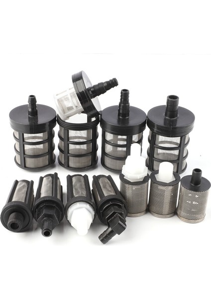 NO.009 Stili 5 Adet 10 Çeşit 8 ~ 14MM Hortum Boru Filtresi Araba Yıkama Bahçe Sulama Püskürtücü Pompa Filtreleme Net Süzgeç Paslanmaz Çelik Hasır Filtre (Yurt Dışından)