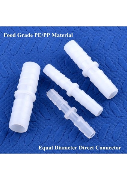 8-8mm Pe Stili 5 Parça 5 ~ ~ 14MM Gıda Sınıfı Plastik Eşit Dia Doğrudan Konnektörler Akvaryum Balık Tankı Hava Pompası Hortumu Pagoda Ortak Su Boru Ek Parçaları (Yurt Dışından) indirimleri